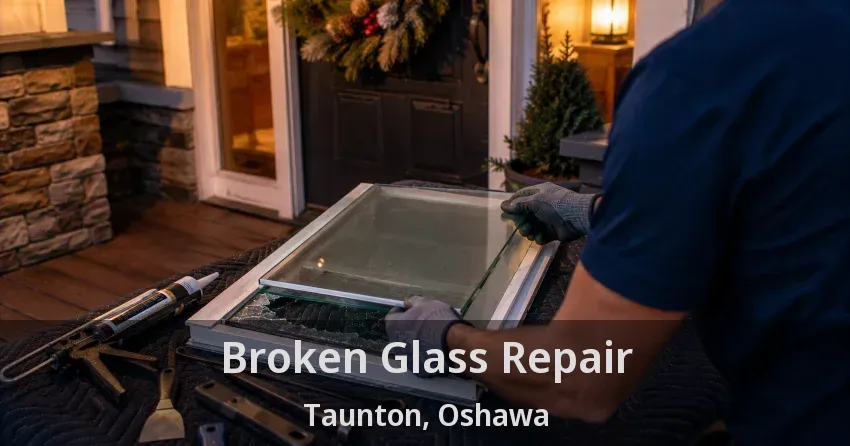 Broken Glass Repair Taunton, Oshawa - ON