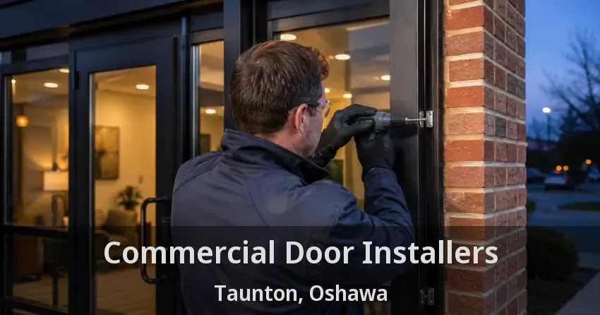 Commercial Door Installers Taunton, Oshawa - ON