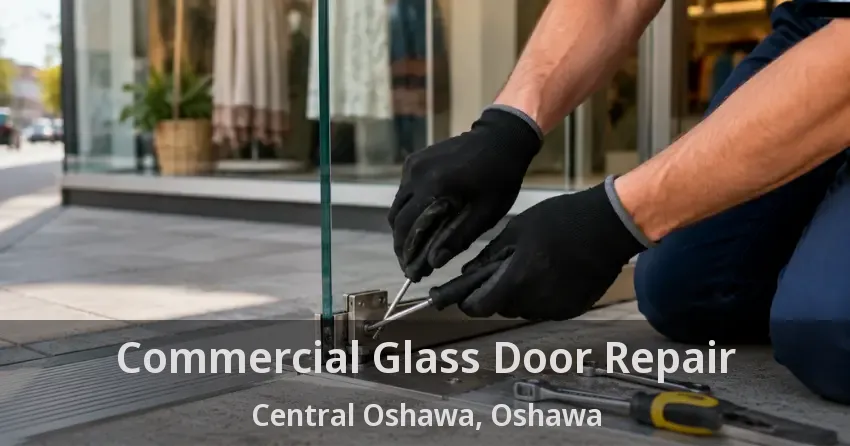 Commercial Glass Door Repair Central Oshawa, Oshawa - ON