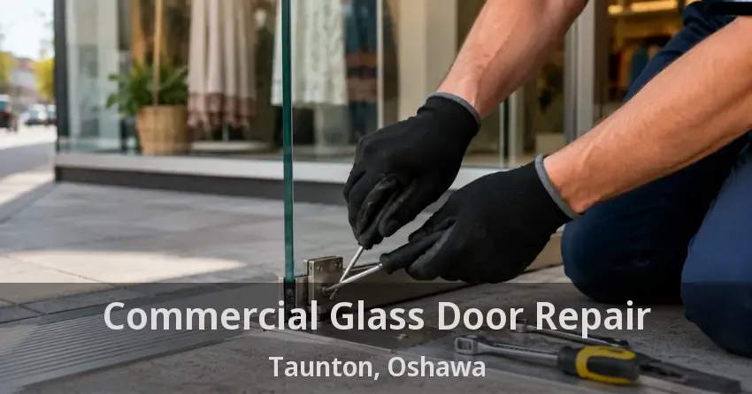 Commercial Glass Door Repair Taunton, Oshawa - ON