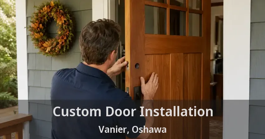 Custom Door Installation Vanier, Oshawa - ON