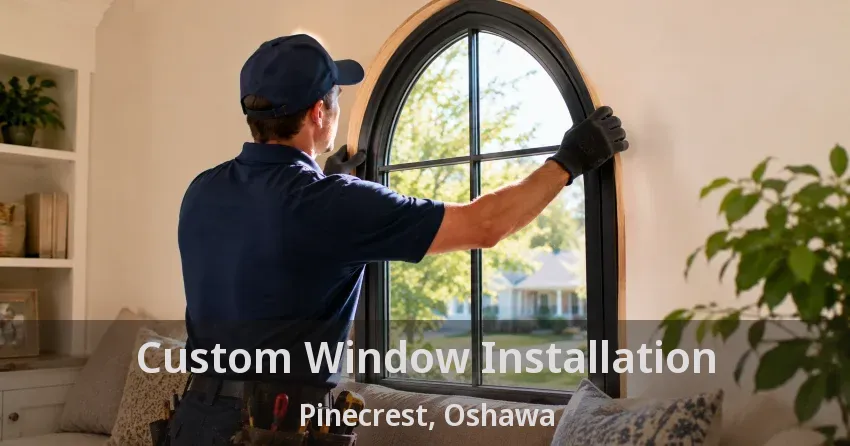Custom Window Installation Pinecrest, Oshawa - ON