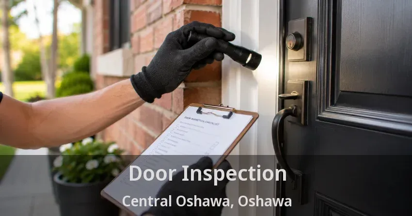 Door Inspection Central Oshawa, Oshawa - ON