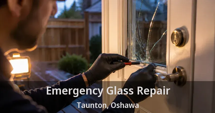 Emergency Glass Repair Taunton, Oshawa - ON