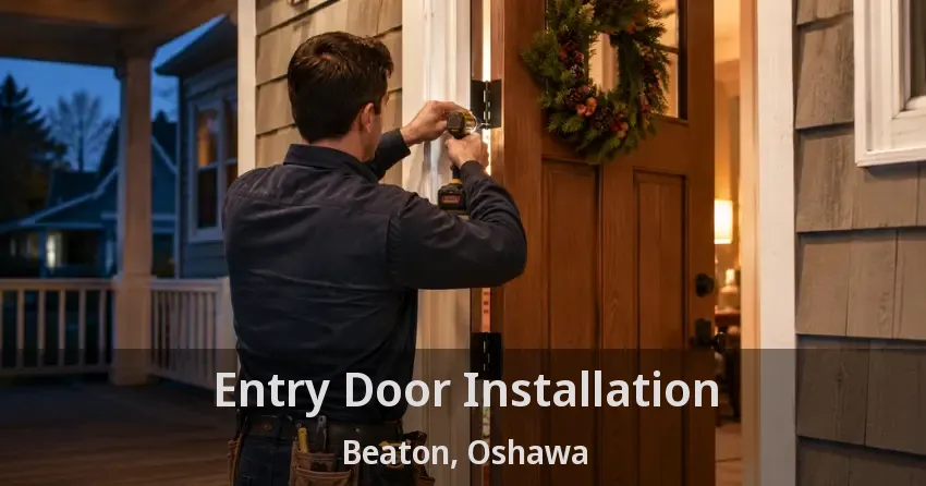 Entry Door Installation Beaton, Oshawa - ON