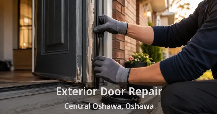 Exterior Door Repair Central Oshawa, Oshawa - ON