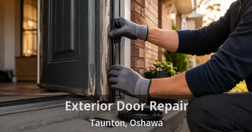 Exterior Door Repair Taunton, Oshawa - ON
