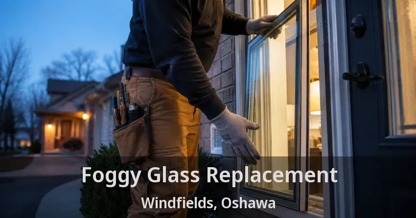 Foggy Glass Replacement Windfields, Oshawa - ON