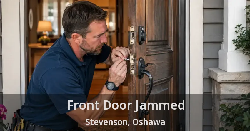 Front Door Jammed Stevenson, Oshawa - ON