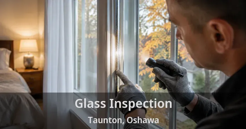 Glass Inspection Taunton, Oshawa - ON