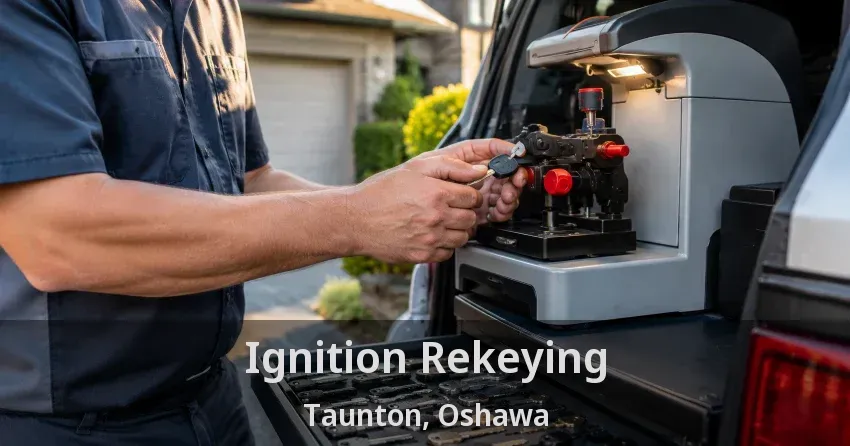 Ignition Rekeying Taunton, Oshawa - ON