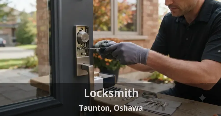 Locksmith Taunton, Oshawa - ON