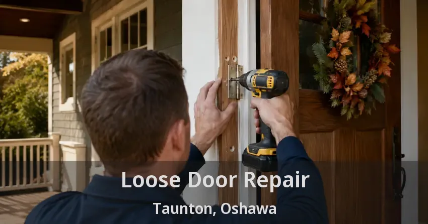 Loose Door Repair Taunton, Oshawa - ON