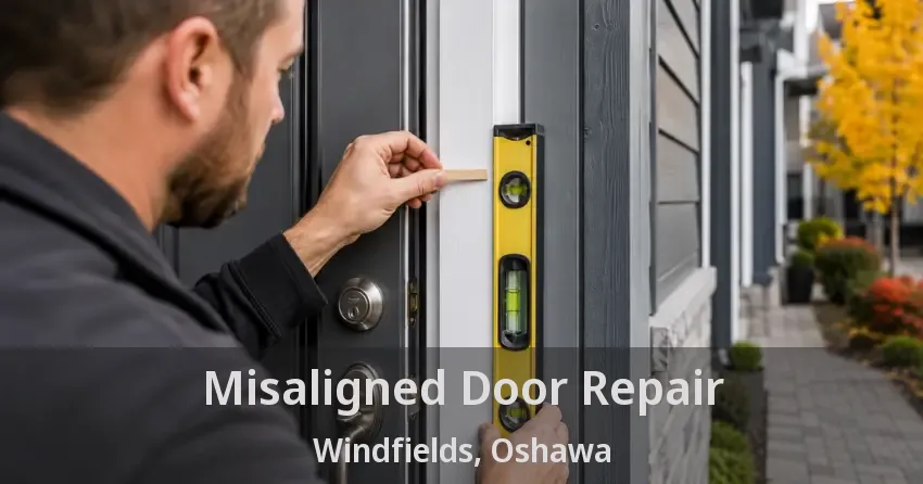Misaligned Door Repair Windfields, Oshawa - ON