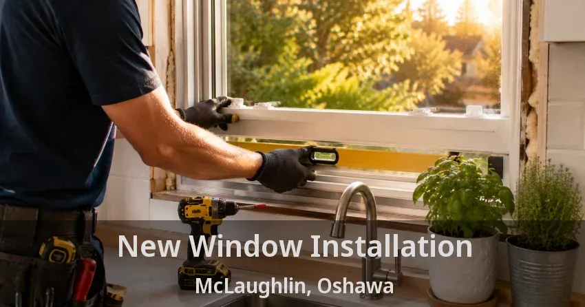 New Window Installation McLaughlin, Oshawa - ON