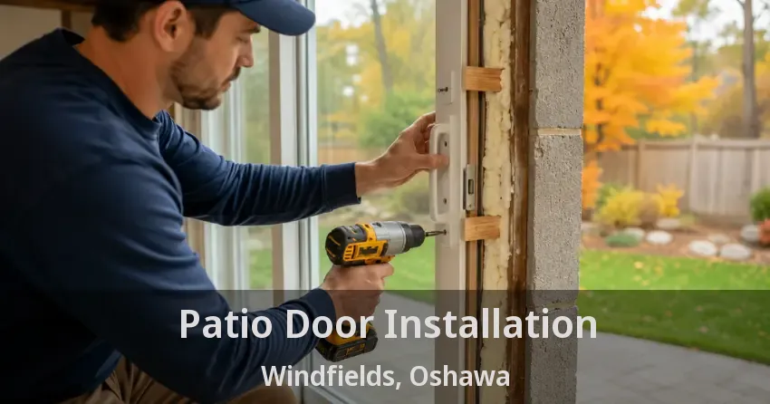 Patio Door Installation Windfields, Oshawa - ON