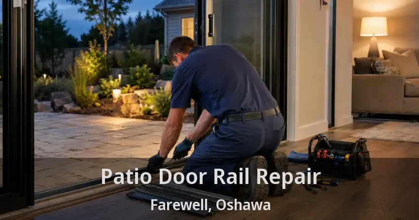 Patio Door Rail Repair Farewell, Oshawa - ON