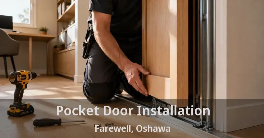 Pocket Door Installation Farewell, Oshawa - ON