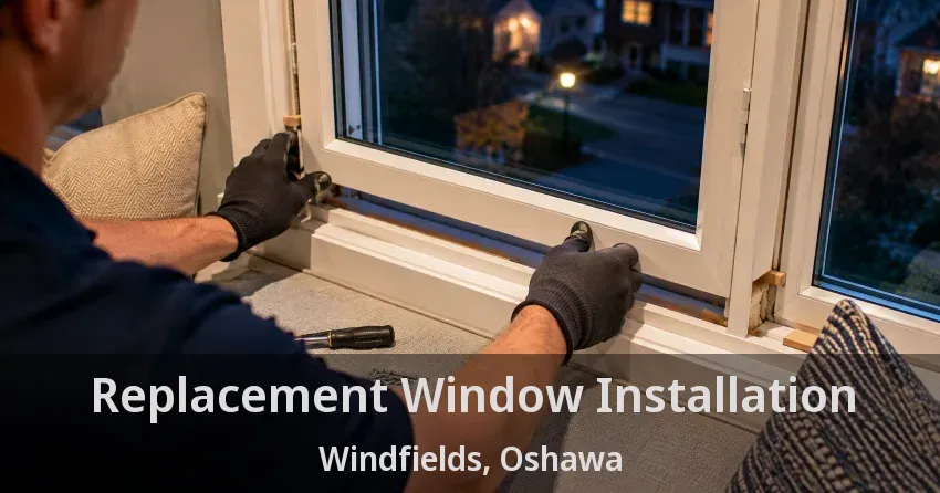 Replacement Window Installation Windfields, Oshawa - ON