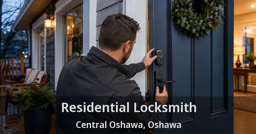 Residential Locksmith Central Oshawa, Oshawa - ON