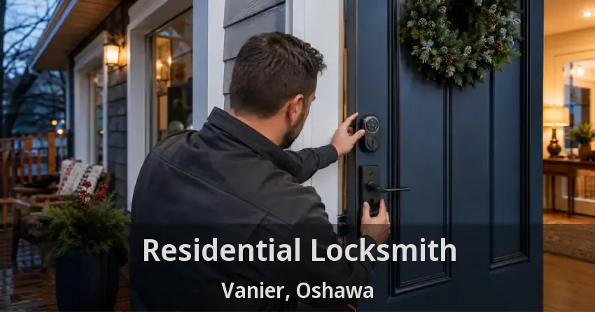 Residential Locksmith Vanier, Oshawa - ON