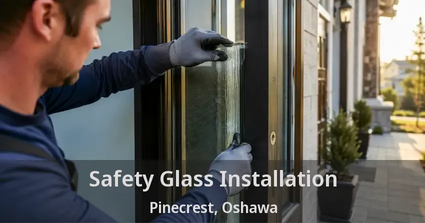 Safety Glass Installation Pinecrest, Oshawa - ON