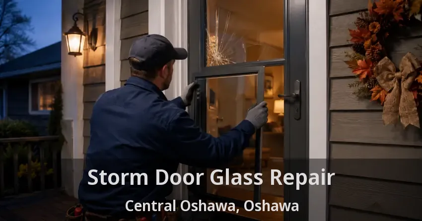 Storm Door Glass Repair Central Oshawa, Oshawa - ON