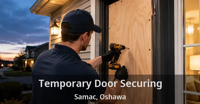 Temporary Door Securing Samac, Oshawa - ON