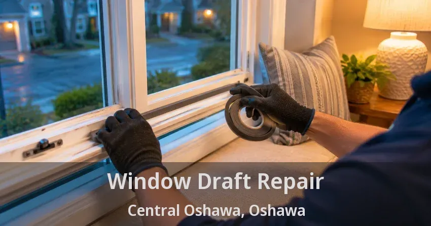 Window Draft Repair Central Oshawa, Oshawa - ON