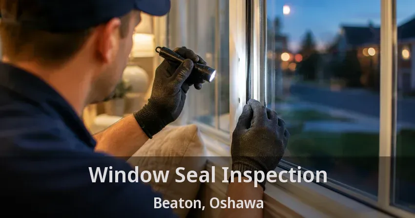 Window Seal Inspection Beaton, Oshawa - ON
