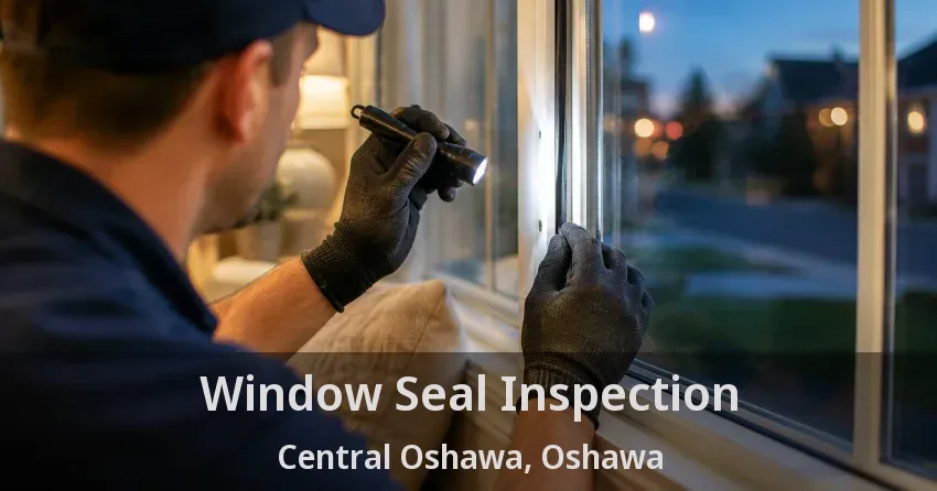 Window Seal Inspection Central Oshawa, Oshawa - ON