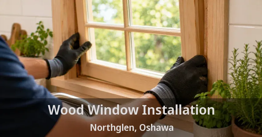 Wood Window Installation Northglen, Oshawa - ON
