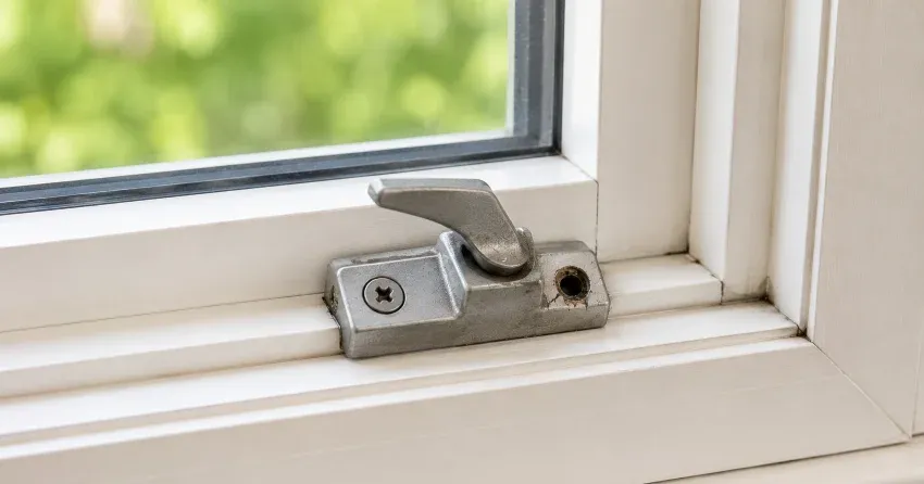 technician repairing a window balance mechanism in Oshawa