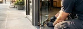 Commercial Glass Door Repair Central Oshawa, Oshawa