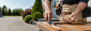 Wood Door Repair Farewell, Oshawa